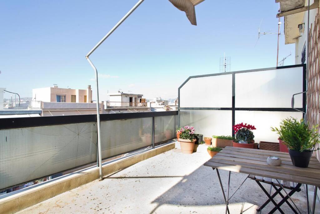 Rooftop Athens Central Studio Atenas Exterior foto